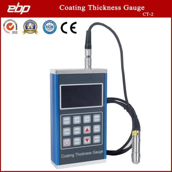Thickness Measurement of Zinc Coating on Galvanized Steel CT2 Gauge