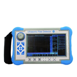 Portable Digital Ultrasonic Testing Flaw Detector with Automated Calibration Automated Gain