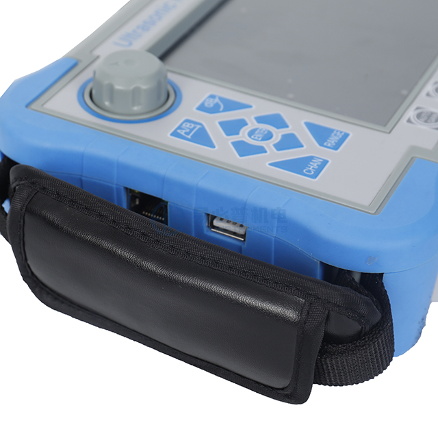 Portable Digital Ultrasonic Testing Flaw Detector with Automated Calibration Automated Gain