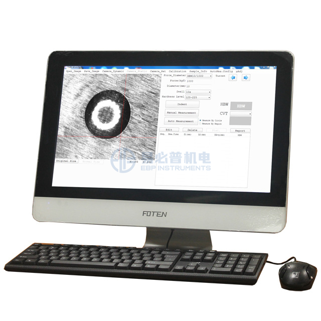 Software Control Brinell Hardness Tester With Inbuilt Camera BS-3000AT