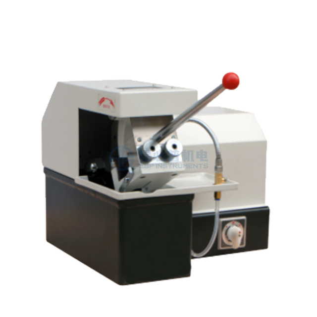 Manual Abrasive Wheel Cutting Machine Metal Sample Cutter